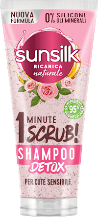 Shampoo Detox 1 Minute Scrub cute sensibile sunsilk