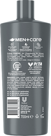 Pflegedusche Clean Comfort 3in1 Dove MEN+CARE