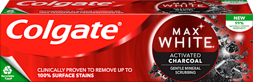Pastă de dinți max albire cărbuni Colgate