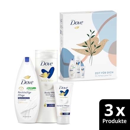 Geschenkset Reichhaltige Pflege 3tlg Dove