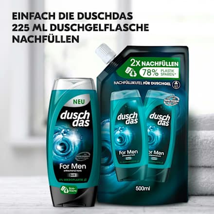 Duschgel for men Nachfüllpack duschdas