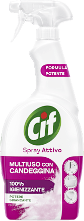 Spray Attivo Multiuso con Candeggina Cif
