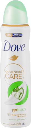 go fresh cucumber & green tea antiperspirant dezodorans u spreju Dove