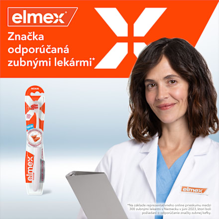Zubná kefka Expert Precision Interdental, Medium elmex
