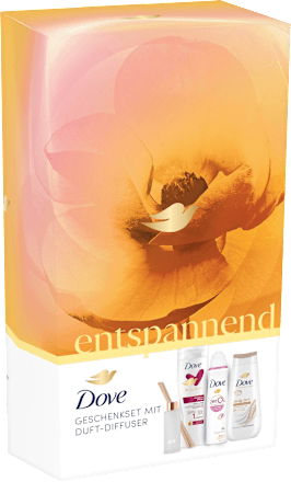 Geschenkset Entspannend mit Duft-Diffuser 4tlg Dove