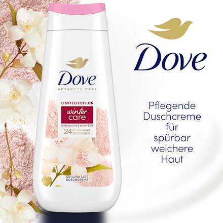 Duschcreme Advanced Care Winter Care mit Wintergewürz & Jasminduft Dove