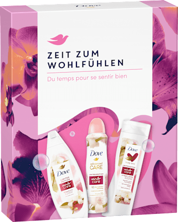 Geschenkset Zeit zum Wohlfühlen 3tlg Dove