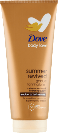Tónovacie telové mlieko Summer Revived Medium to Dark Dove