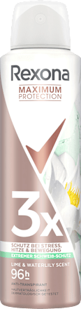 Antitranspirant Deospray Maximum Protection Lime & Waterlily Scent Rexona