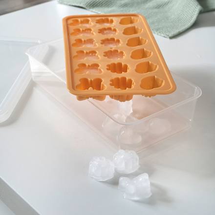 Eiswürfelbehälter inkl. Formen, gelb Dekorieren & Einrichten