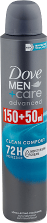advanced CLEAN COMFORT anti-perspirant dezodorans u spreju Dove MEN+CARE