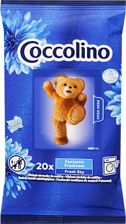 Illatosítókendő szárítógéphez Fresh sky Coccolino