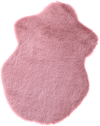Kunstfell rosa  keine Marke