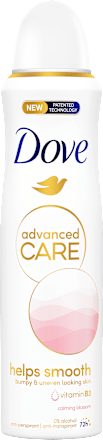 advanced Care dezodorans u spreju helps smooth Dove