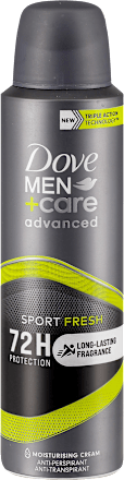 advanced SPORT FRESH anti-perspirant dezodorans u spreju Dove MEN+CARE