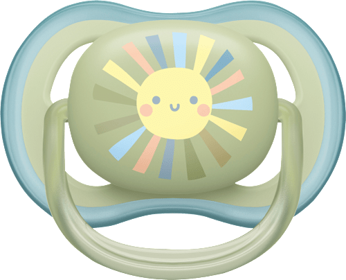 Schnuller ultra air Silikon, blau/grün, 0-6 Monate PHILIPS AVENT