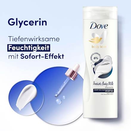 Körpermilch Prebiotic  Dove