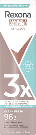 Antitranspirant Deospray Maximum Protection Clean Fresh Rexona