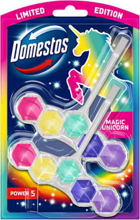 WC tisztító rúd Unikornis (2x50g) Domestos