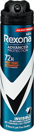 Deo spray Advanced Protection Black&White Invisible Rexona men