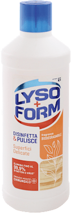 Detersivo disinfettante per superfici delicate LYSOFORM Unilever