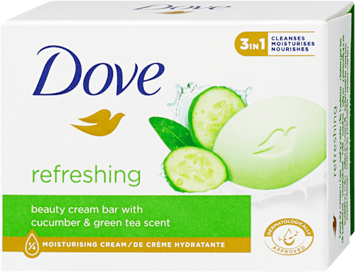 Szappan refreshing uborka és zöld tea illattal Dove