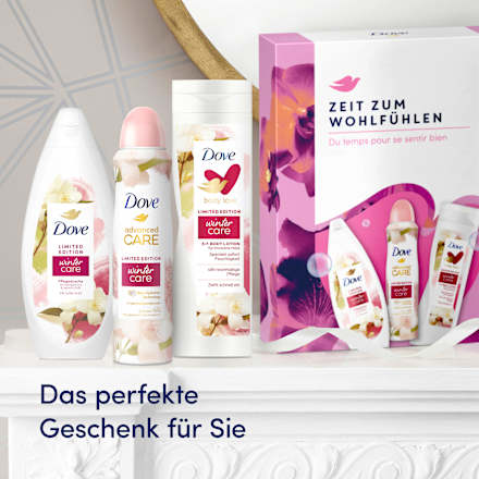 Geschenkset Zeit zum Wohlfühlen 3tlg Dove