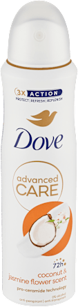 Dámsky antiperspirant v spreji Advanced Care Coconut & Jasmine Flower Dove