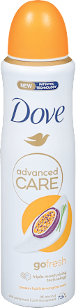 Antiperspirant v spreju advanced care passion fruit & lemongrass Dove