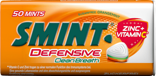 SmintPastillen, 2h Defensive Orange Mint, zuckerfrei, 35 g