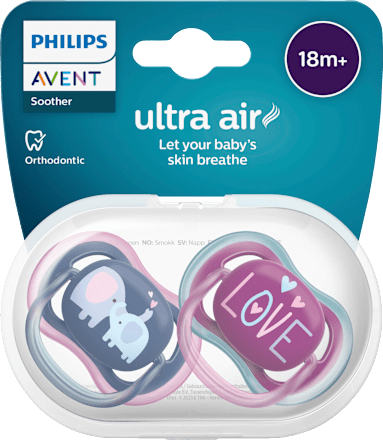 Schnuller ultra air 18+ Monate sortiert PHILIPS AVENT