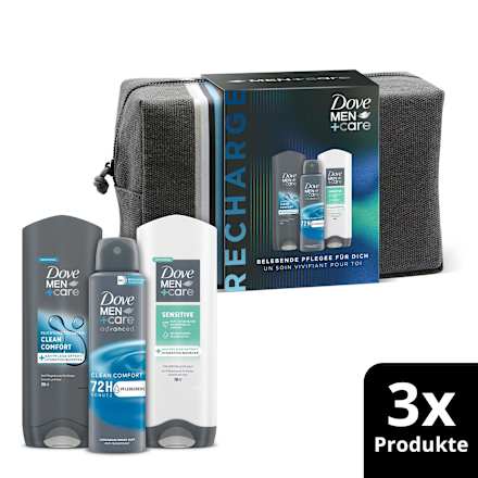 Geschenkset Recharge 4tlg Dove MEN+CARE