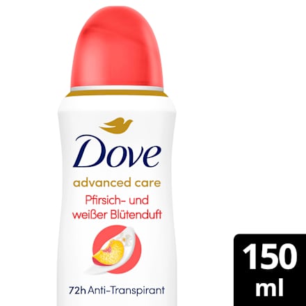 Antitranspirant Deospray Advanced Care Gofresh Pfirsich und weiße Blüte Dove