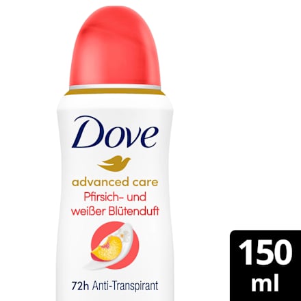 Antitranspirant Deospray Advanced Care Gofresh Pfirsich und weiße Blüte Dove