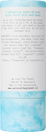 Deostick Forever Fresh we love the planet