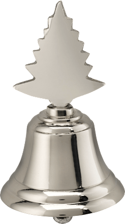 Metallglocke, Schneeflocke & Baum Dekorieren & Einrichten