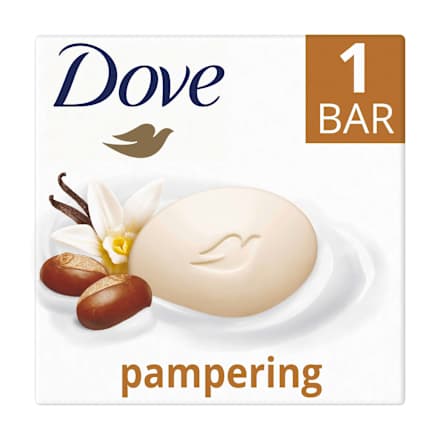 Seifenstück fest mit Sheabutter Dove