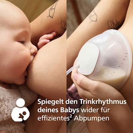 Milchpumpe tragbar Hands-free PHILIPS AVENT