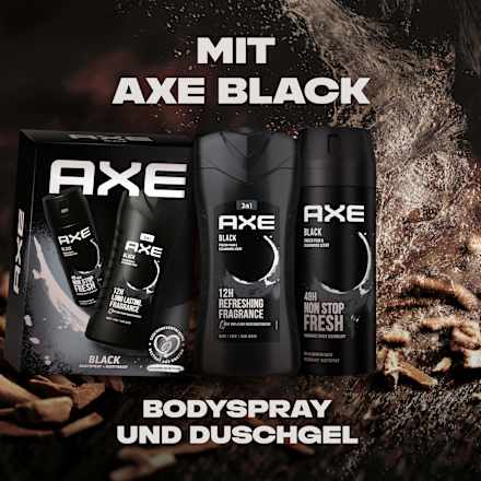 Geschenkset Black Duschgel & Deo 2tlg AXE