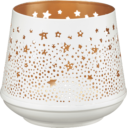 Windlicht aus Metall mit Sternen Dekorieren & Einrichten