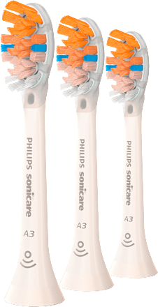Náhradné hlavice Sonicare A3 Premium All-In-One Soft 2+1 GRATIS, biela Philips Sonicare