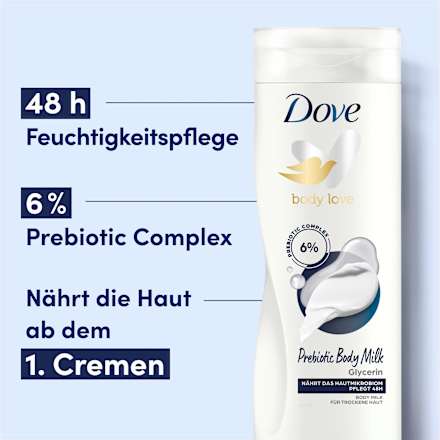 Körpermilch Prebiotic  Dove