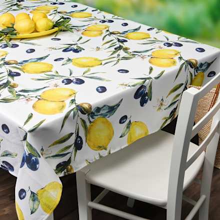 Tischdecke "Zitrone" (140x250x0,1 cm) keine Marke