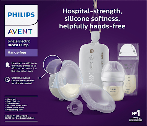 Milchpumpe tragbar Hands-free PHILIPS AVENT