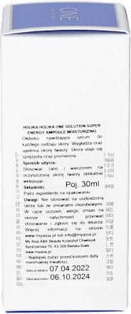 Nawilżające serum do skóry suchej  HOLIKA HOLIKA