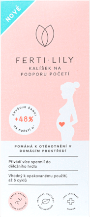 kalíšek na podporu početí FERTI·LILY