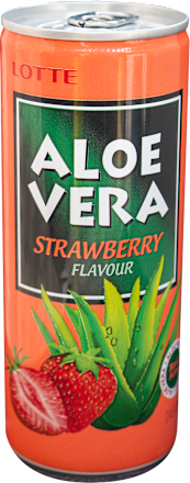 Brezalkoholna pijača Aloe Vera z okusom jagode Lotte