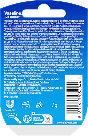 Lippenpflege Original Vaseline