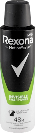 Pánsky antiperspirant v spreji Invisible Fresh Power 48h Rexona men