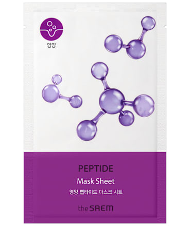 Mască nutritivă pentru față cu peptide  The SAEM